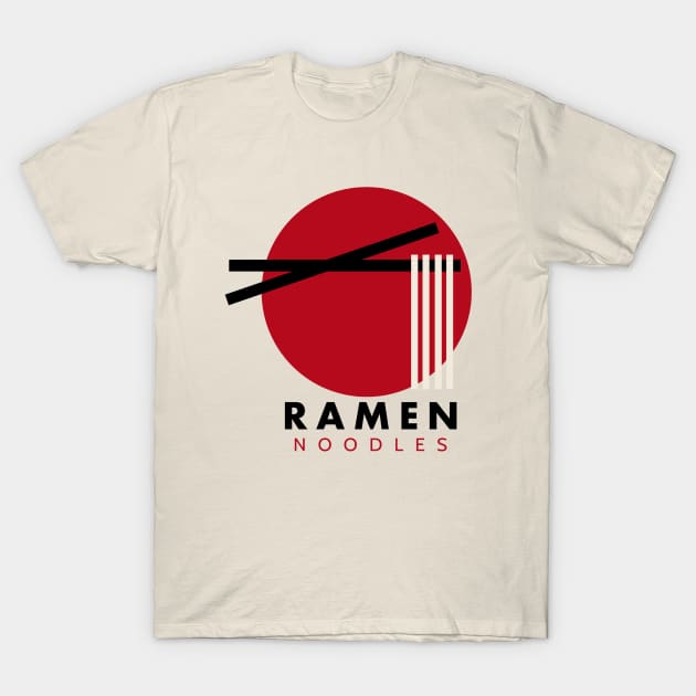 Ramen Noodles T-Shirt by SilverTides